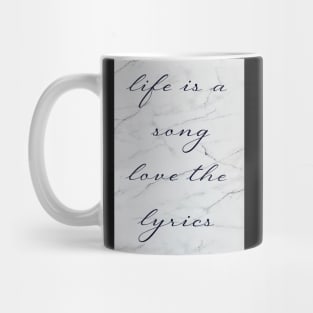 Lyrics marble song notes life Lyrics marble song notes life Lyrics marble song notes life Mug